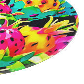 Dragon Fruit Vivid-patroon Snijplank (Hoek)