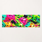 Dragon Fruit Vivid-patroon Yogamat (Voorkant (horizontaal))