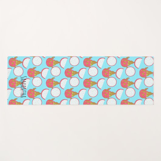 Dragon Fruit Yogamat (Voorkant (horizontaal))