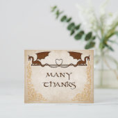 Dragon Gamer Fantasy Bedankkaart (Staand voorkant)