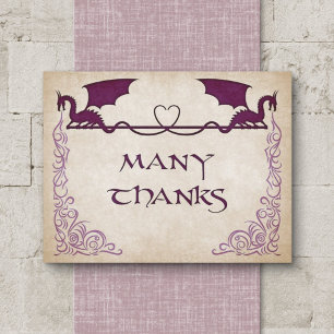 Dragon Gamer Fantasy Bedankkaart