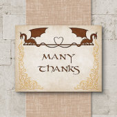 Dragon Gamer Fantasy Bedankkaart