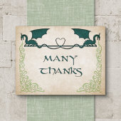 Dragon Gamer Fantasy Bedankkaart