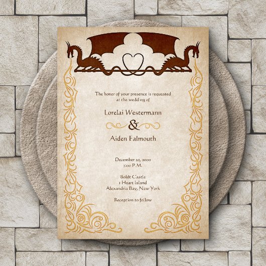 Dragon Gamer Fantasy Kaart