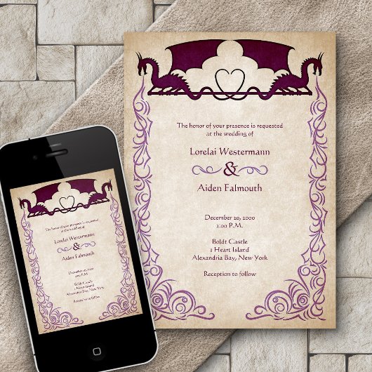 Dragon Gamer Fantasy Kaart