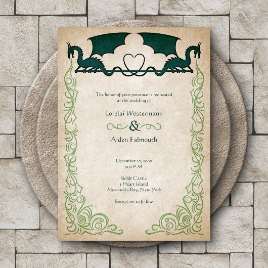 Dragon Gamer Fantasy Kaart