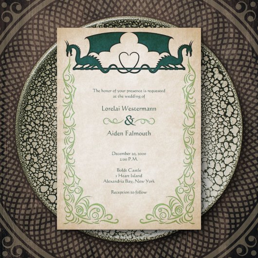 Dragon Gamer Fantasy Kaart