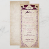 Dragon Gamer Fantasy Menu (Voorkant / Achterkant)