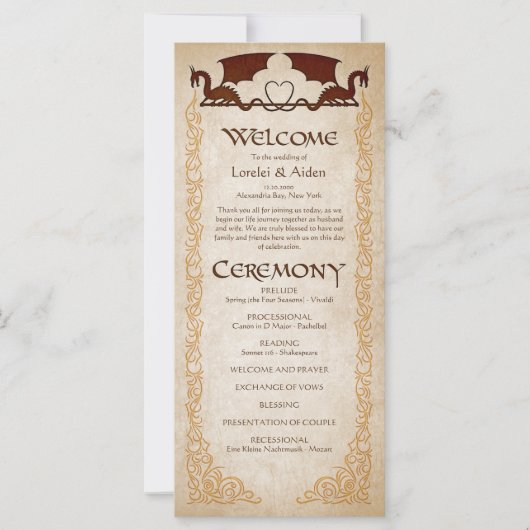 Dragon Gamer Fantasy-programma (Voorkant)