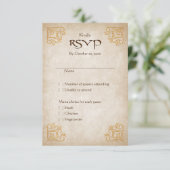 Dragon Gamer Fantasy RSVP Kaartje (Staand voorkant)