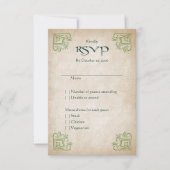 Dragon Gamer Fantasy RSVP Kaartje (Voorkant)