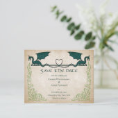 Dragon Gamer Fantasy Save The Date (Staand voorkant)