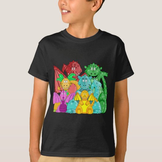 Dragon Gang Kinder T-shirt (Voorkant)