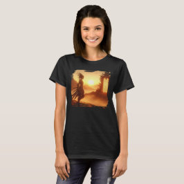 Dragon Gate Tribale Krijger Kunst T-shirt