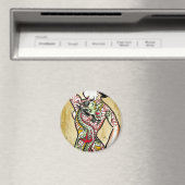 "Dragon Geisha" Magneet (Insitu (Vaatwasser))
