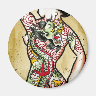 "Dragon Geisha" Magneet