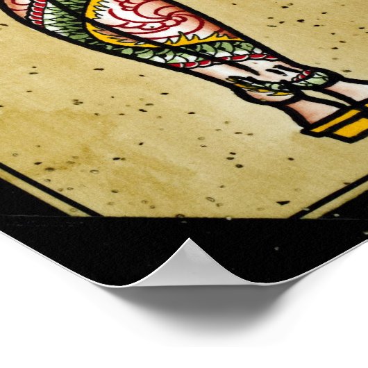 Dragon Geisha Poster (Hoek)