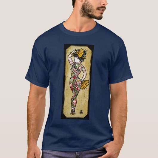 Dragon Geisha T-shirt (Voorkant)