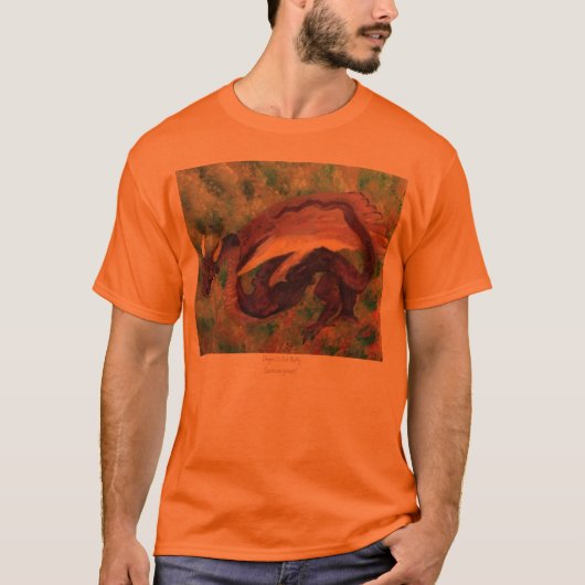 Dragon gekleurd shirt (Voorkant)
