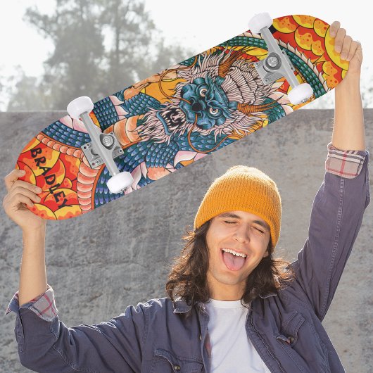 Dragon Gepersonaliseerde naam Skateboard