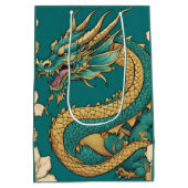 Dragon Gift Bag Medium Cadeauzakje (Achterkant)