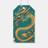 Dragon Gift Label Cadeaulabel (Achterkant)
