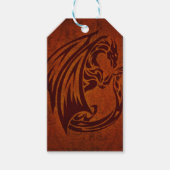 Dragon Gift Labels Cadeaulabel (Voorkant)