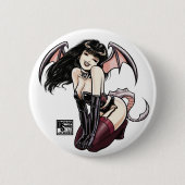 Dragon Girl Button (Voorkant)