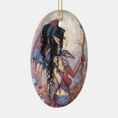 Dragon Girl Fantasy Art Ornament (Rechts)
