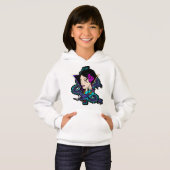 Dragon Girl Pullover Hoodie (Voorkant volledig)