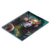 Dragon Goddess Queen Fantasy Art Notitieboek (Linkerzijde)