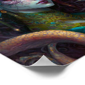 Dragon Goddess Queen Fantasy Art Poster (Hoek)