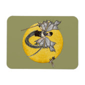 Dragon Goddess Vinyl Magnet Magneet (Horizontaal)