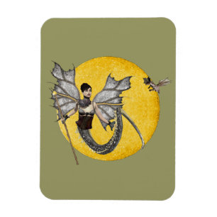 Dragon Goddess Vinyl Magnet Magneet