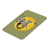 Dragon Goddess Vinyl Magnet Magneet (Linkerzijde)