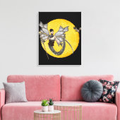 Dragon Goddess Wrapped Canvas Afdruk (Insitu (Woonkamer))