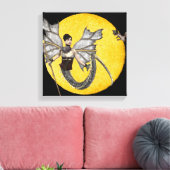 Dragon Goddess Wrapped Canvas Afdruk (Insitu (Woonkamer))