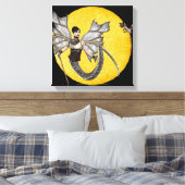Dragon Goddess Wrapped Canvas Afdruk (Insitu (Slaapkamer))