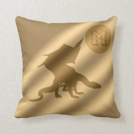 Dragon Gold Luxury Monogram Kussen