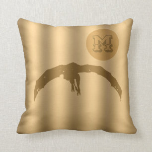 Dragon Gold Luxury Monogram Kussen