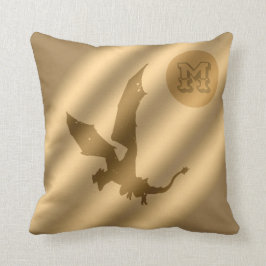 Dragon Gold Luxury Monogram Kussen