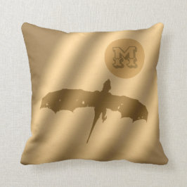 Dragon Gold Luxury Monogram Kussen