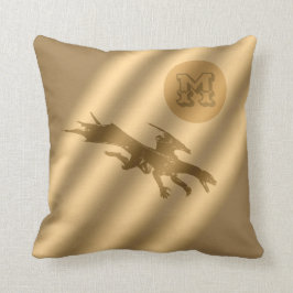 Dragon Gold Luxury Monogram Kussen