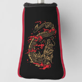 Dragon Golf Head Hoesje Golfheadcover (Draai 90)