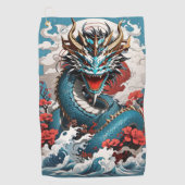 Dragon Golf Towel Golfhanddoek (Voorkant)