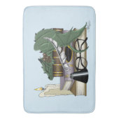 Dragon Green Sleeping Books Badmat (Voorkant Verticaal)