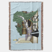 Dragon Green Sleeping Books Deken (Voorkant Verticaal)