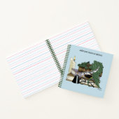 Dragon Green Sleeping Books Notitieboek (Binnen)