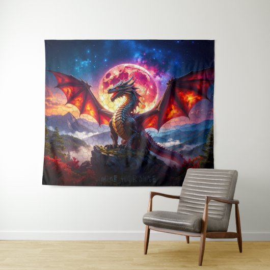 Dragon Grid 001 Wandkleed (In Situ (horizontaal))