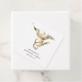 Dragon Grimoire Gothic Fantasy Bedankjes Labels (In situ)